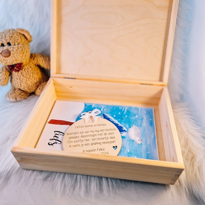 Gepersonaliseerde doos met eigen ontwerp