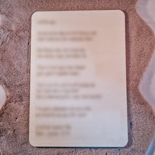 Afbeelding in Gallery-weergave laden, Houten nieuwjaarsbrief - eigen ontwerp
