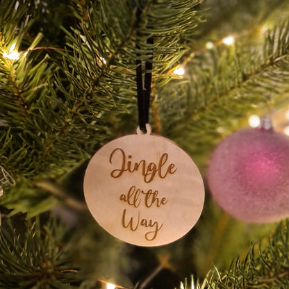 Kerstversiering "Christmas Quotes"