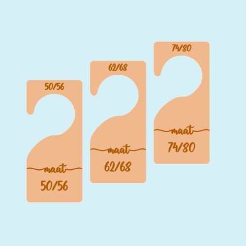 Houten maathangers - set van 3