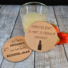 Afbeelding in Gallery-weergave laden, Onderzetter &quot;Meester of juf&quot;
