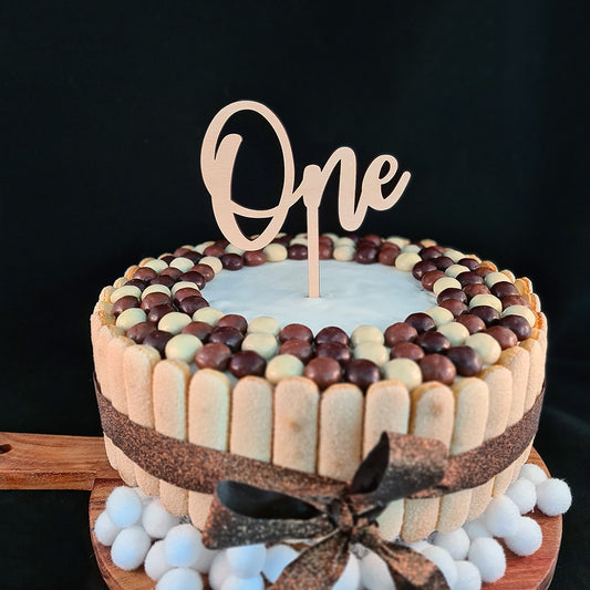 Taarttopper "Number"