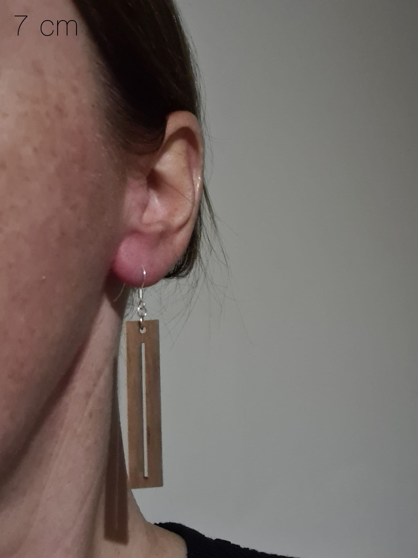 Houten staafjes smalle opening