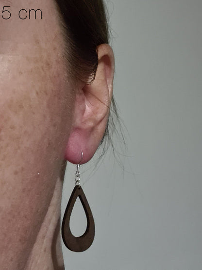 Houten open druppels